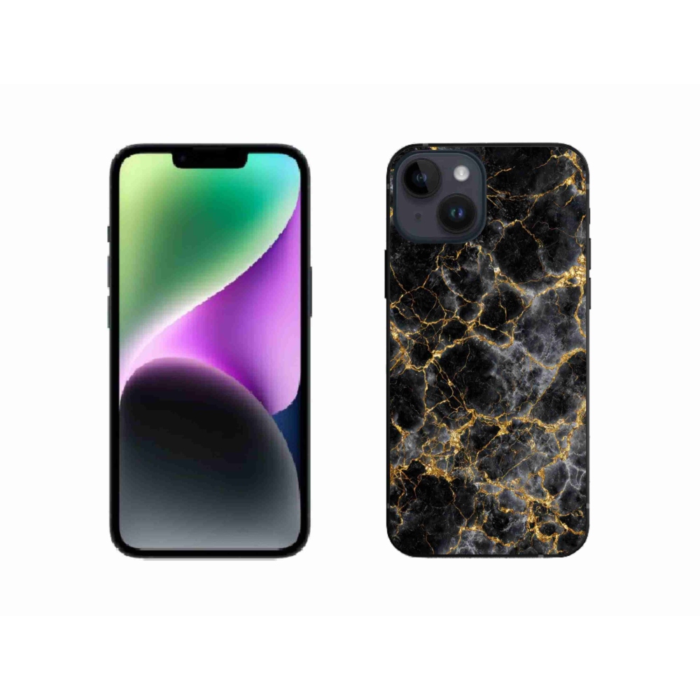Gélový kryt mmCase na iPhone 14 - abstraktný motív 43