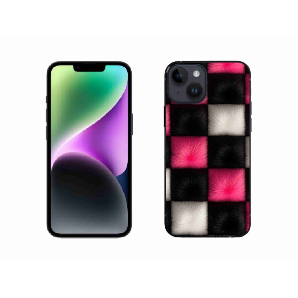 Gélový kryt mmCase na iPhone 14 - abstraktný motív 44