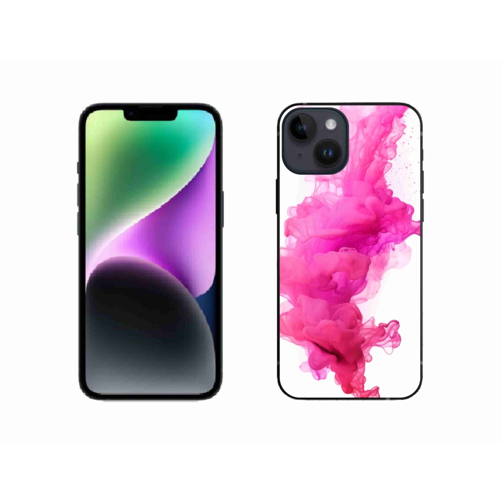 Gélový kryt mmCase na iPhone 14 - abstraktný motív 57