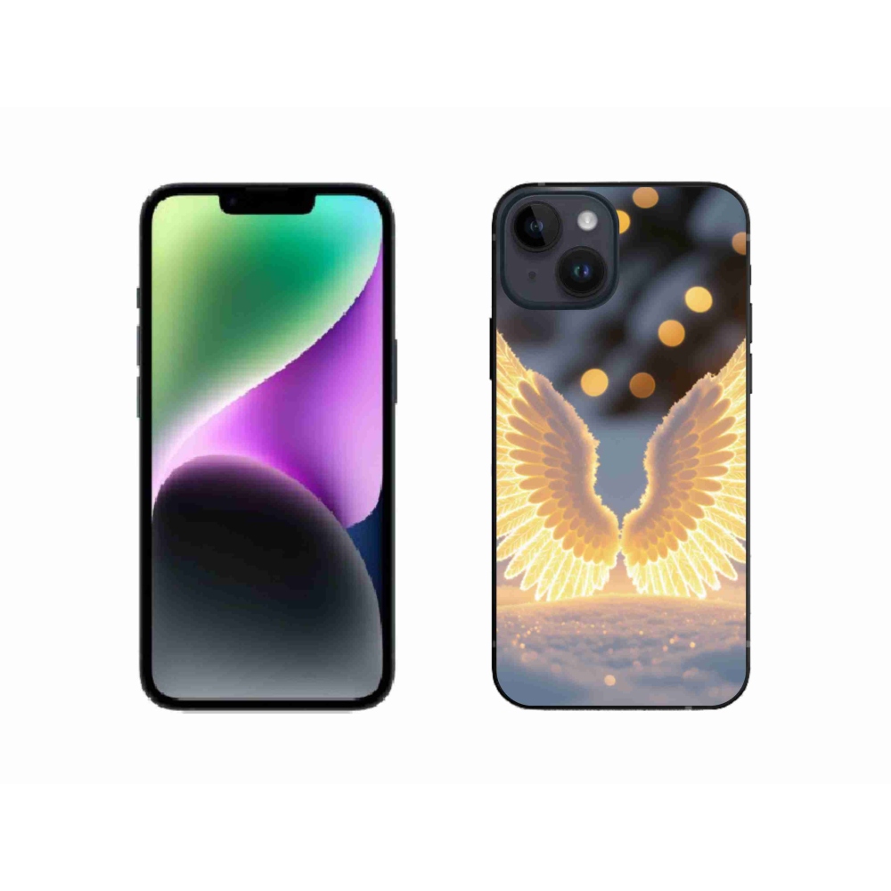 Gélový kryt mmCase na iPhone 14 - krídla