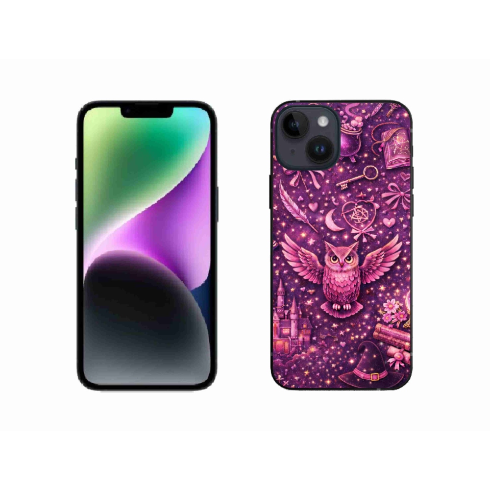Gélový kryt mmCase na iPhone 14 - magický svet