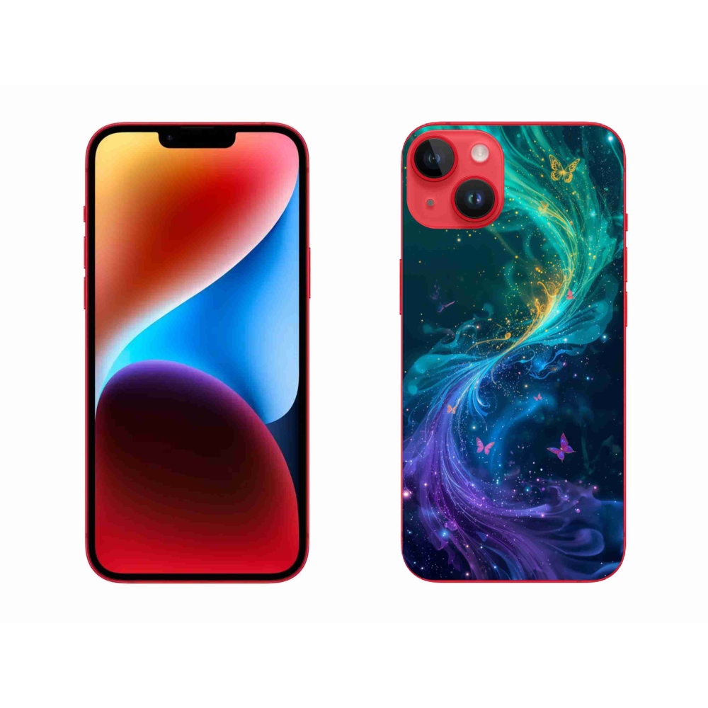 Gélový kryt mmCase na iPhone 14 Plus - abstraktný motív 31