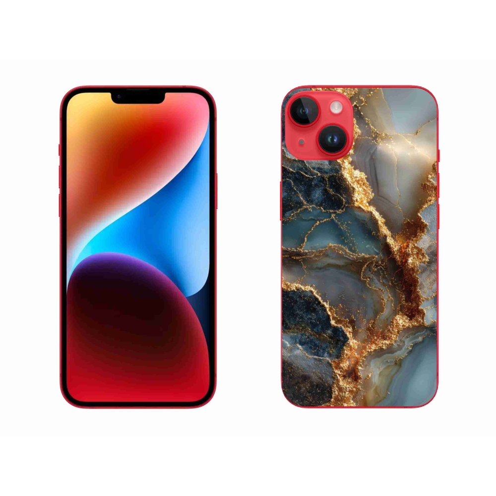 Gélový kryt mmCase na iPhone 14 Plus - abstraktný motív 33