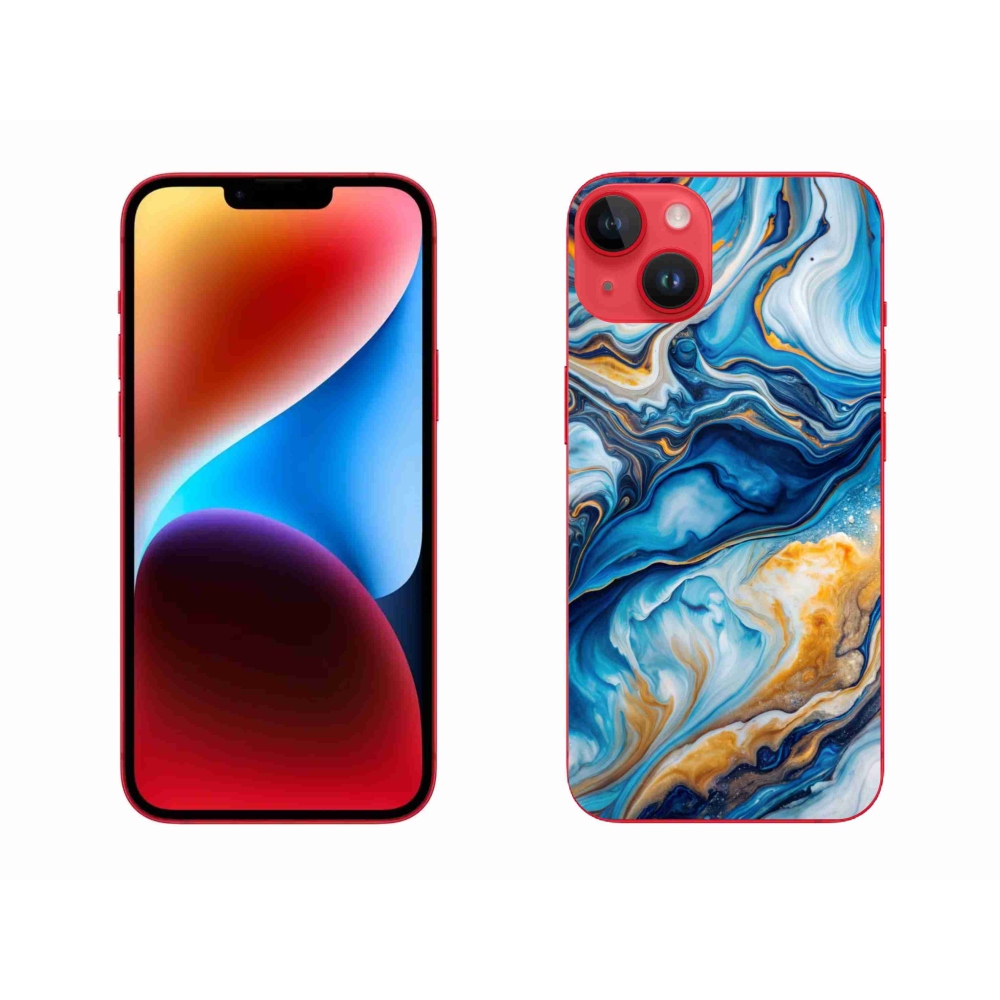 Gélový kryt mmCase na iPhone 14 Plus - abstraktný motív 34