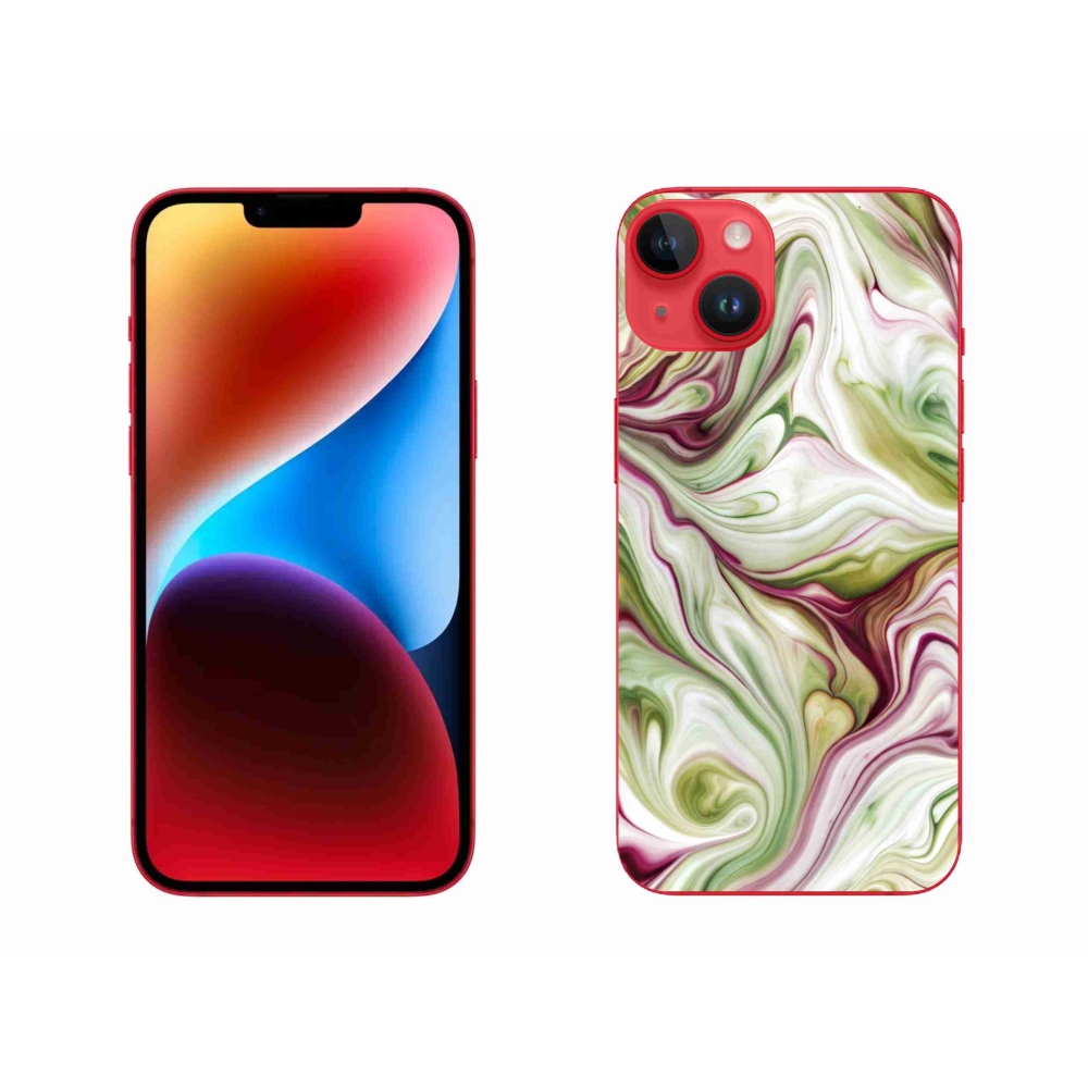 Gélový kryt mmCase na iPhone 14 Plus - abstraktný motív 36