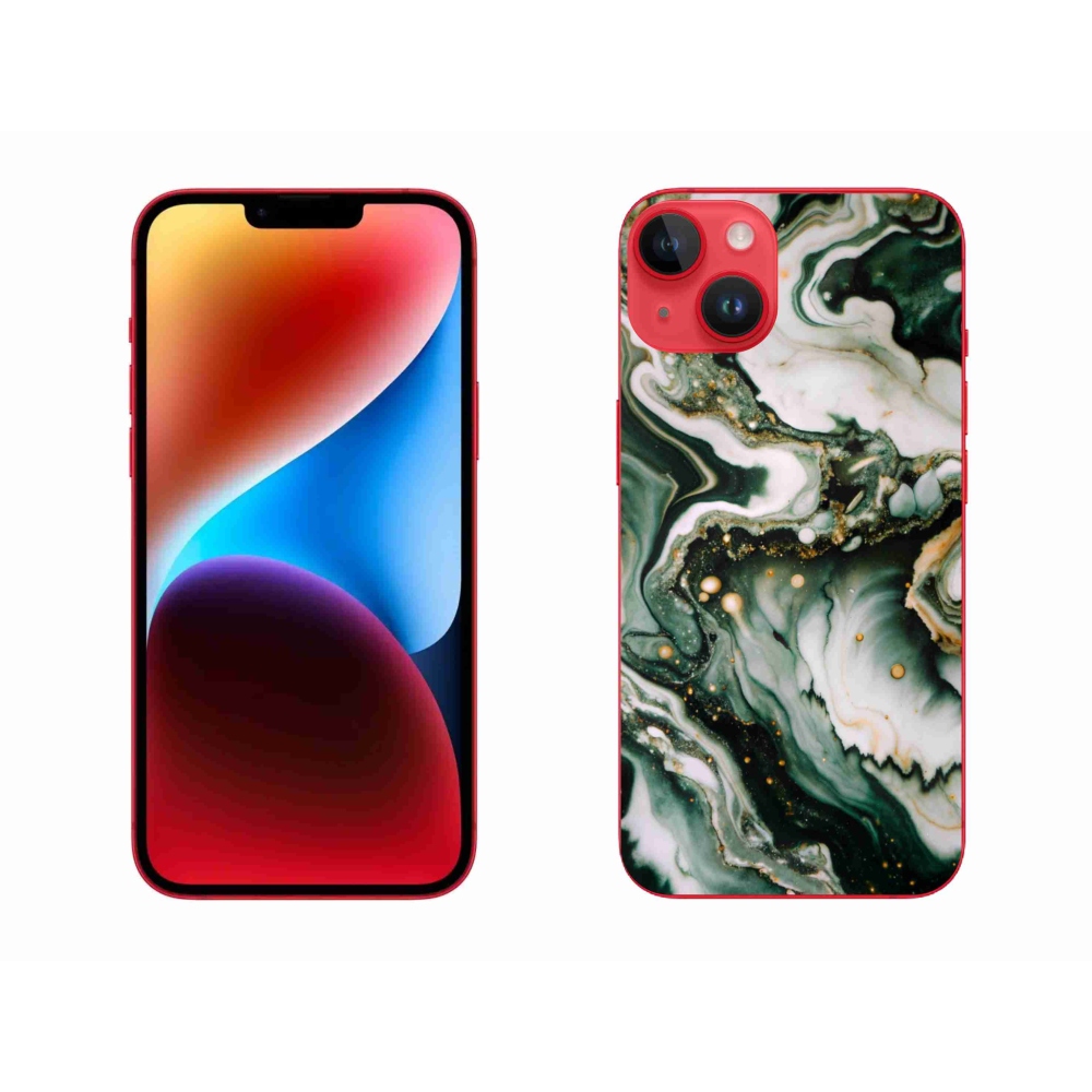 Gélový kryt mmCase na iPhone 14 Plus - abstraktný motív 38