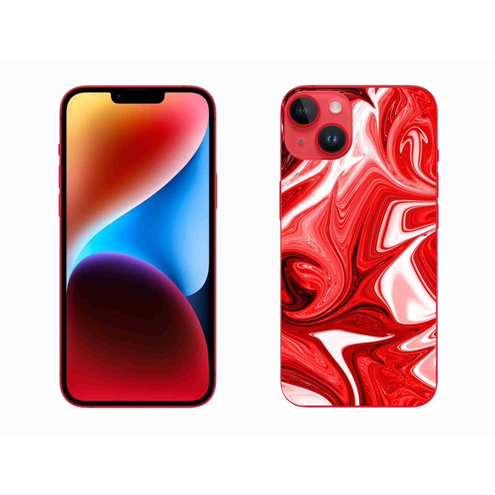 Gélový kryt mmCase na iPhone 14 Plus - abstraktný motív 43