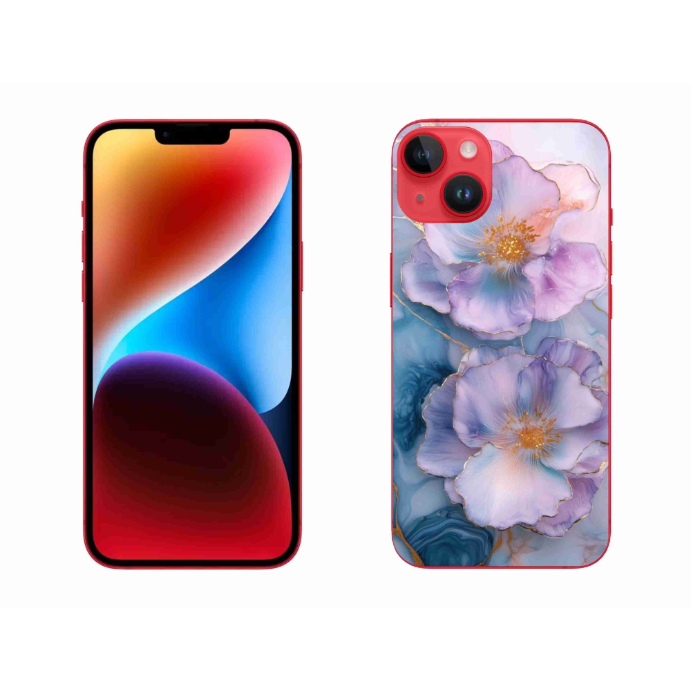 Gélový kryt mmCase na iPhone 14 Plus - abstraktný motív 51