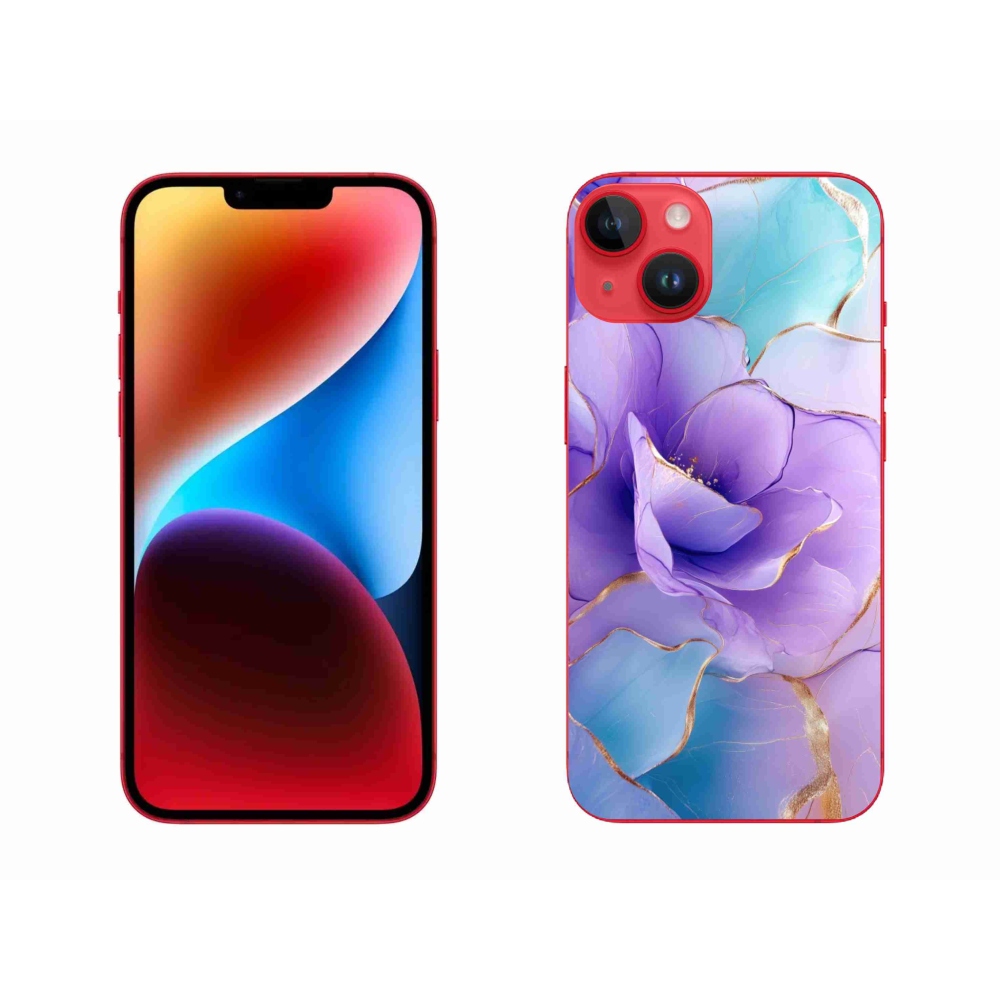 Gélový kryt mmCase na iPhone 14 Plus - abstraktný motív 52