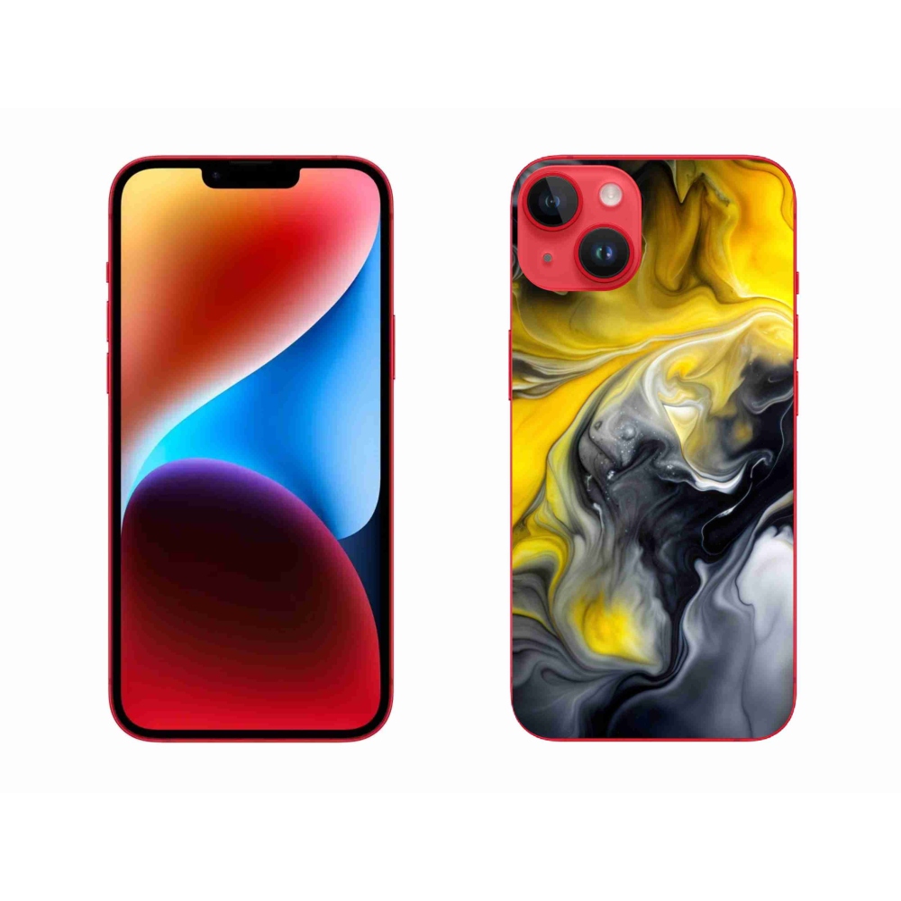 Gélový kryt mmCase na iPhone 14 Plus - abstraktný motív 60