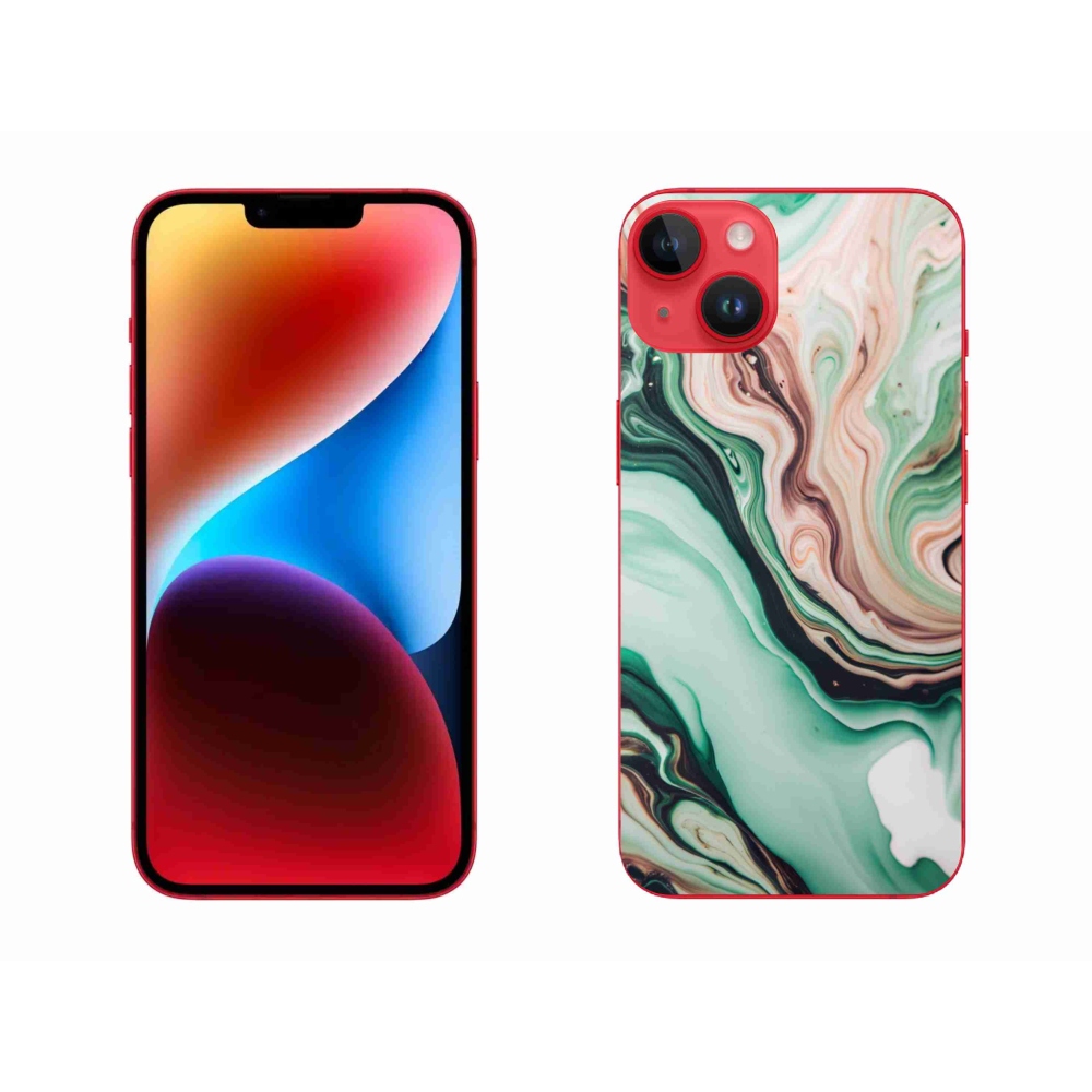 Gélový kryt mmCase na iPhone 14 Plus - abstraktný motív 62