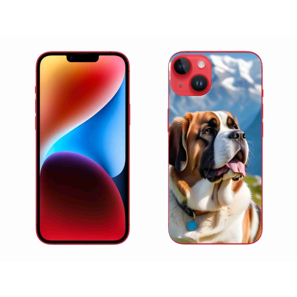 Gélový kryt mmCase na iPhone 14 Plus - bernardín