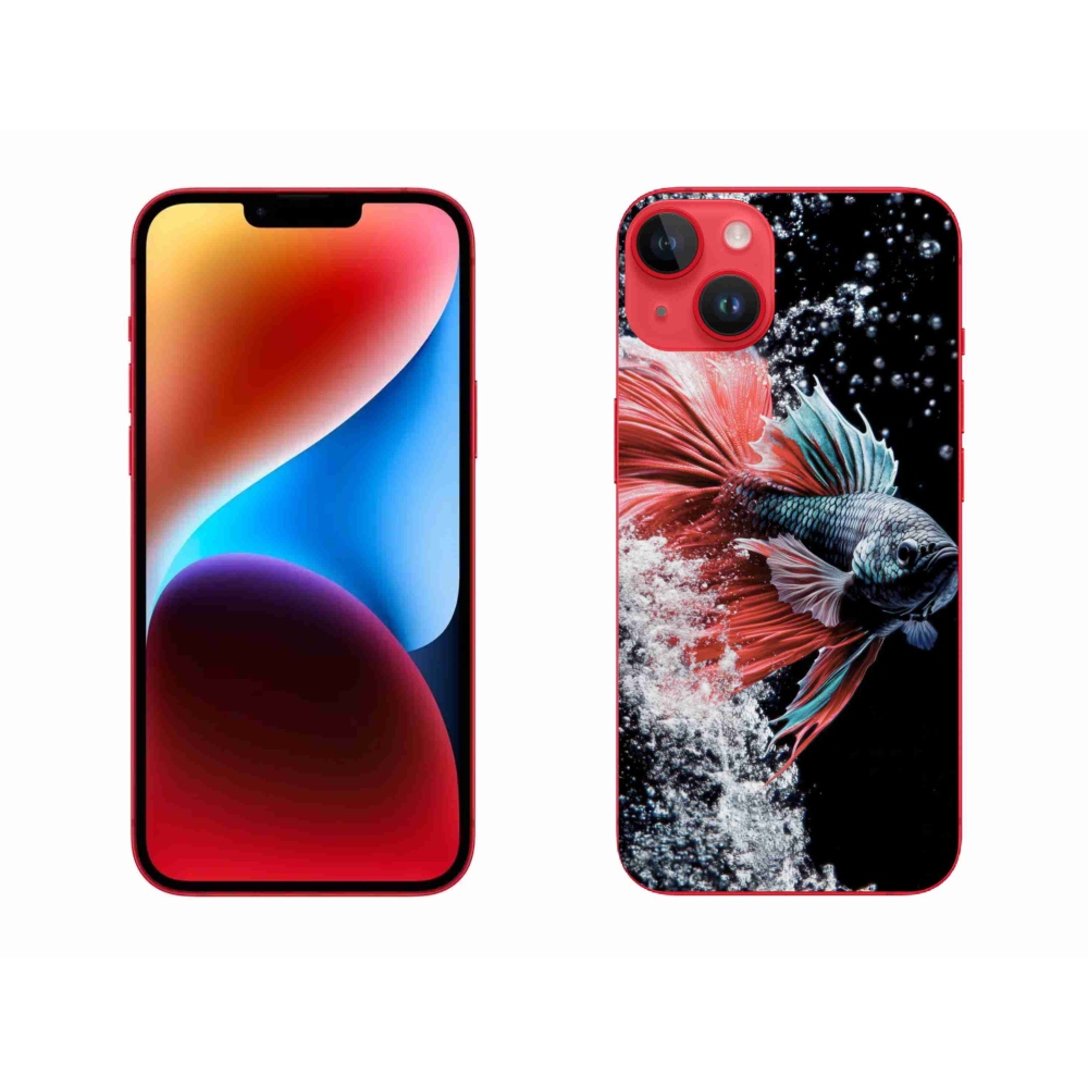 Gélový kryt mmCase na iPhone 14 Plus - bojovníčka pestrá