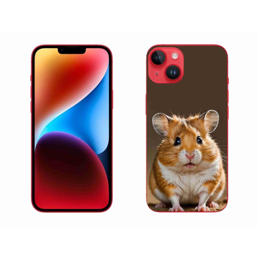 Gélový kryt mmCase na iPhone 14 Plus - škrečok