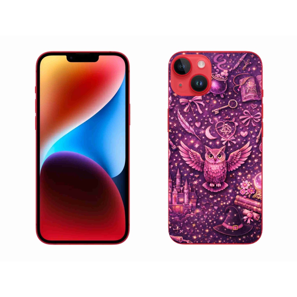 Gélový kryt mmCase na iPhone 14 Plus - magický svet