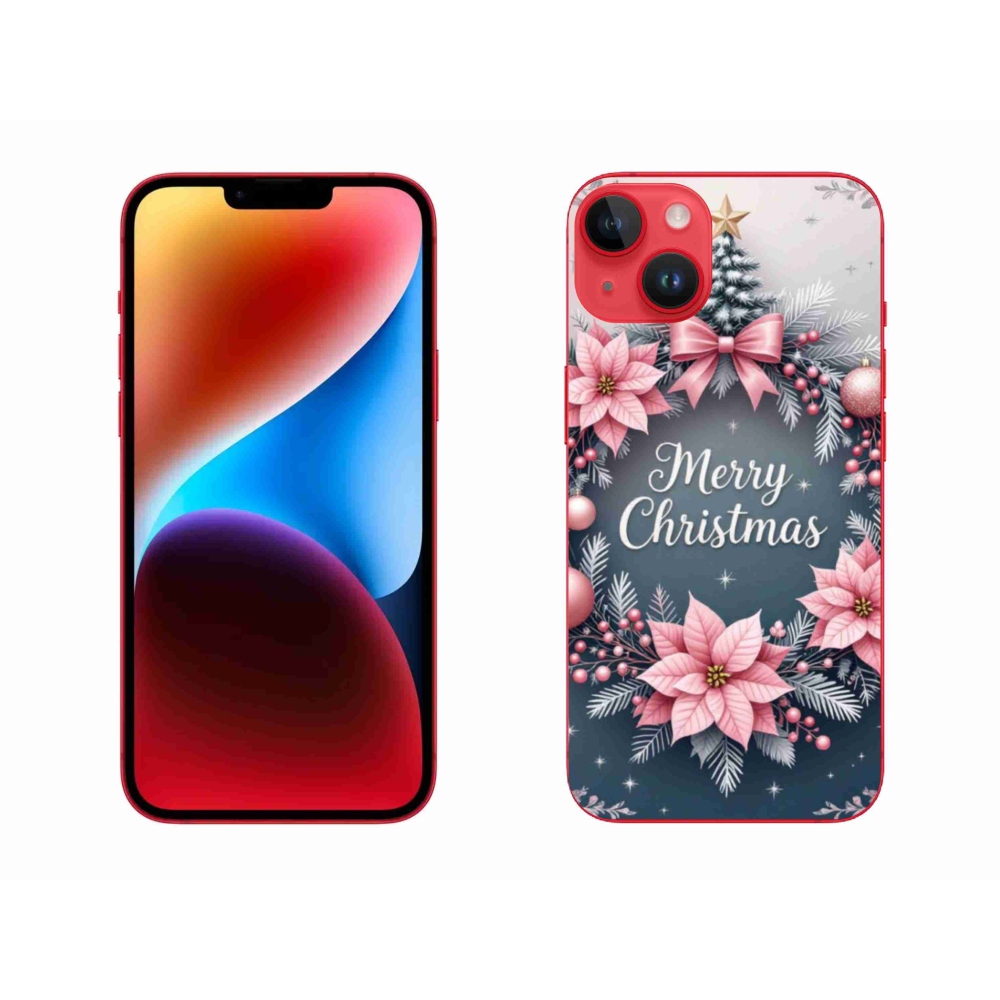 Gélový kryt mmCase na iPhone 14 Plus - merry christmas