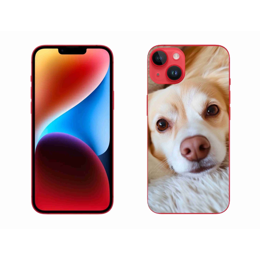 Gélový kryt mmCase na iPhone 14 Plus - Roztomilá čivava