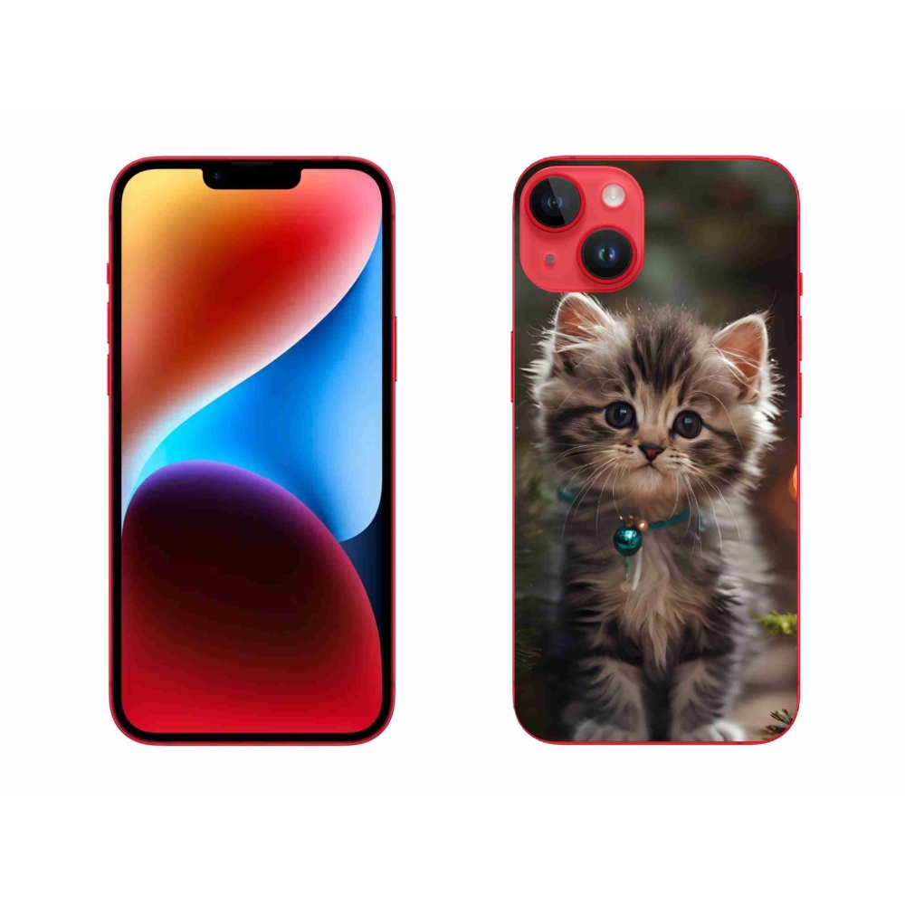 Gélový kryt mmCase na iPhone 14 Plus - roztomilé mačiatko 11