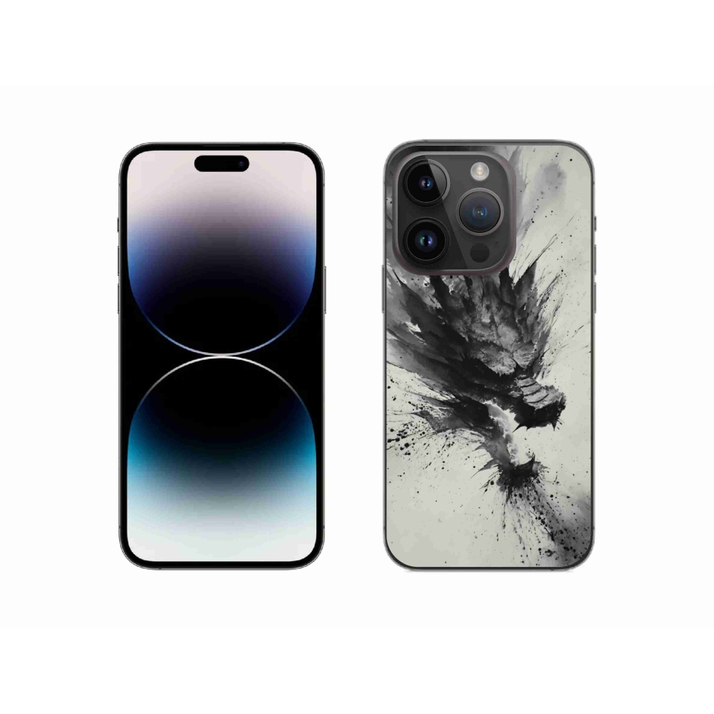 Gélový kryt mmCase na iPhone 14 Pro - abstraktný motív 32