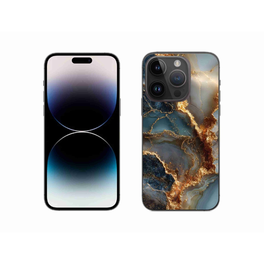 Gélový kryt mmCase na iPhone 14 Pro - abstraktný motív 33