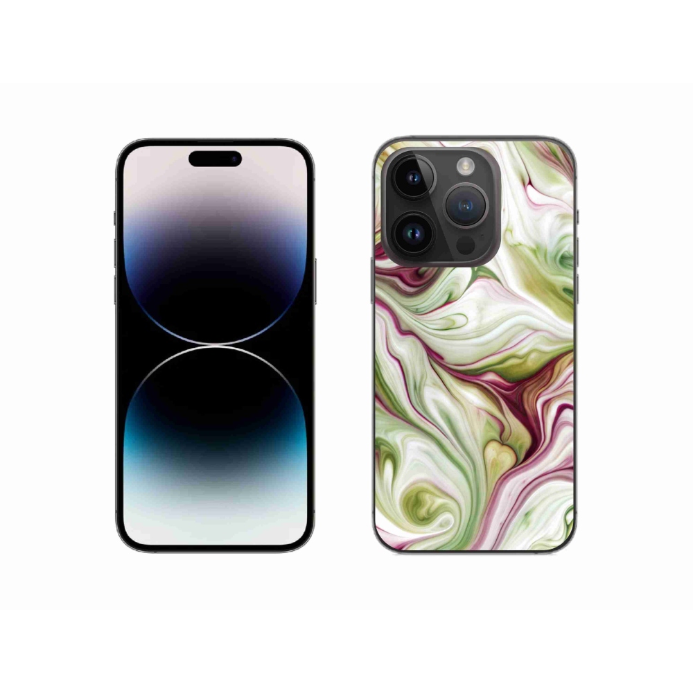 Gélový kryt mmCase na iPhone 14 Pro - abstraktný motív 36
