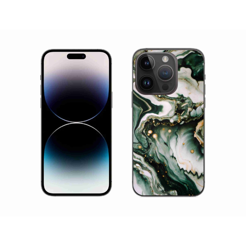 Gélový kryt mmCase na iPhone 14 Pro - abstraktný motív 38