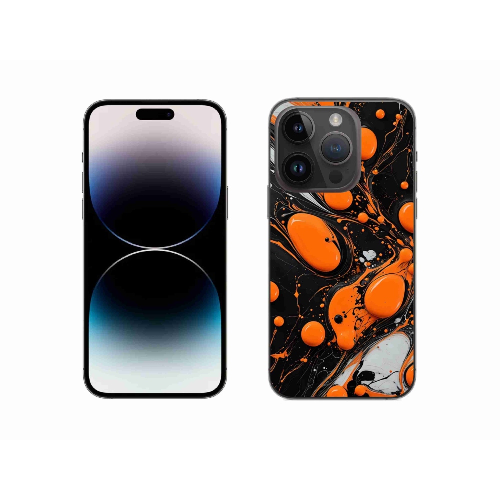 Gélový kryt mmCase na iPhone 14 Pro - abstraktný motív 41