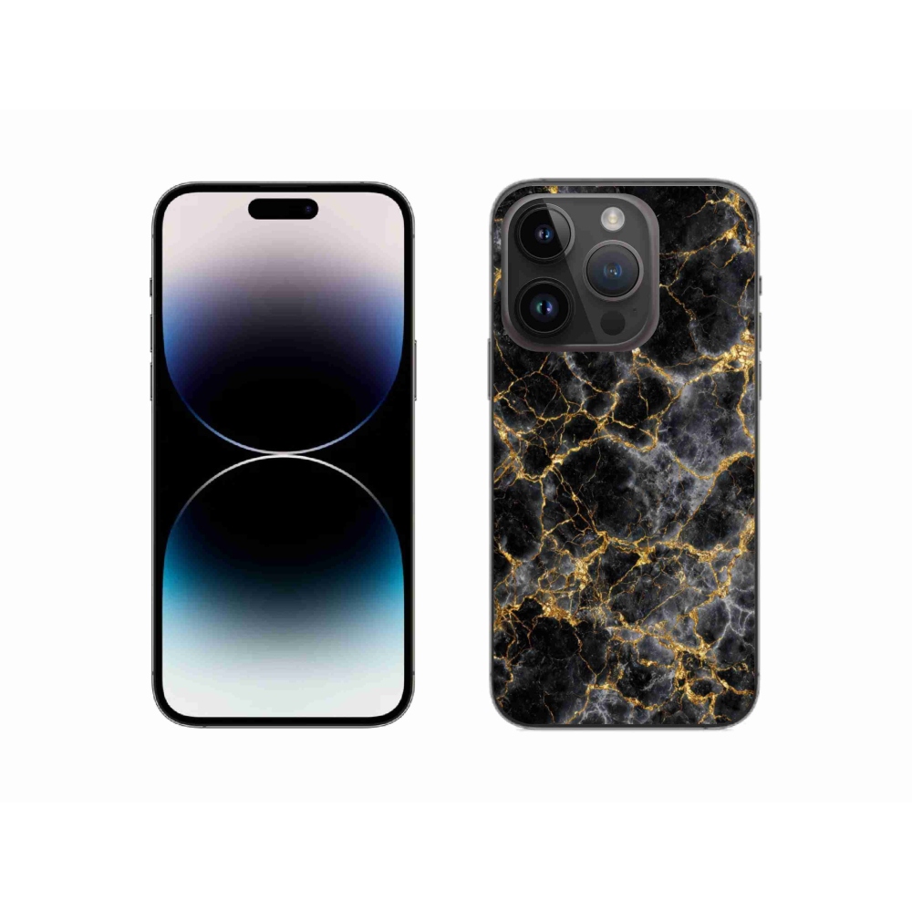 Gélový kryt mmCase na iPhone 14 Pro - abstraktný motív 43