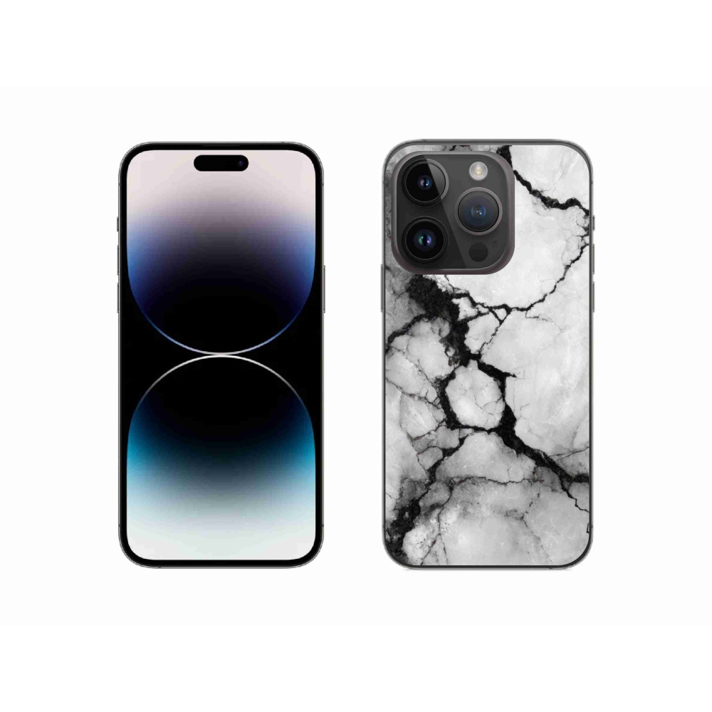 Gélový kryt mmCase na iPhone 14 Pro - abstraktný motív 50