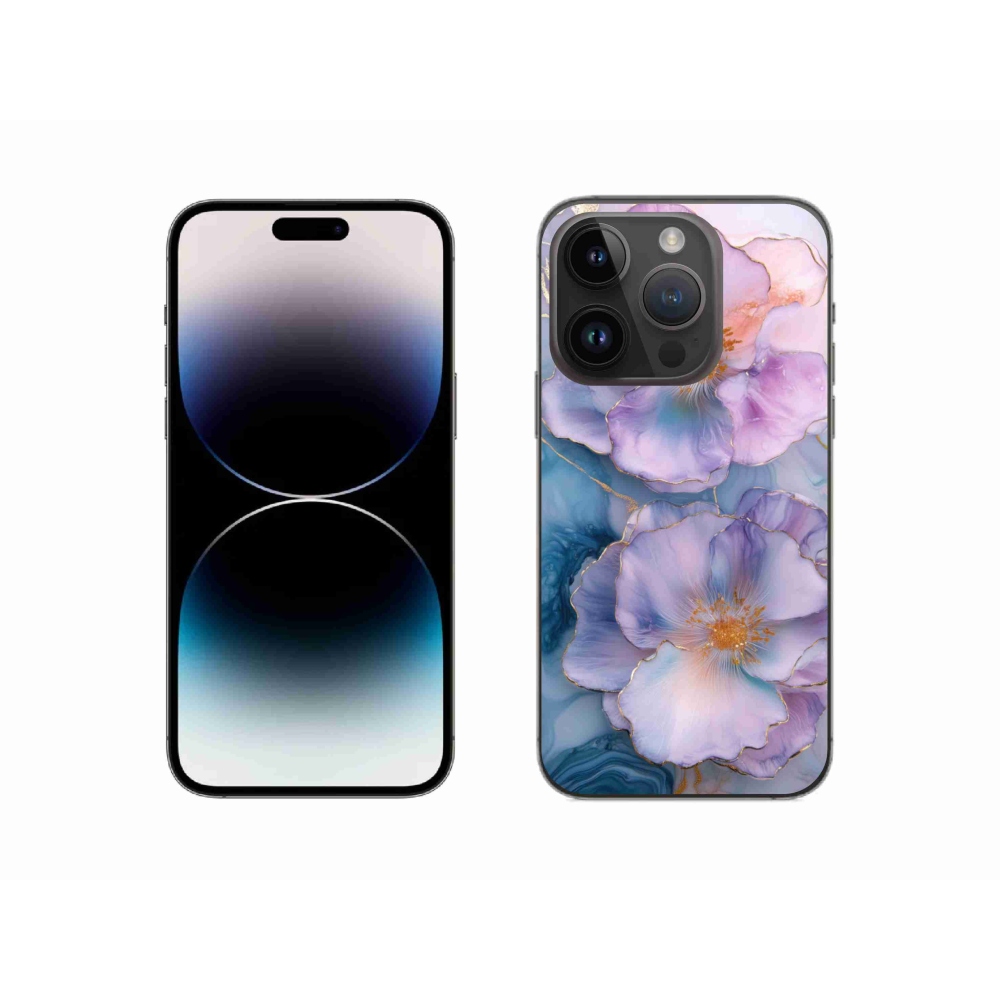 Gélový kryt mmCase na iPhone 14 Pro - abstraktný motív 51