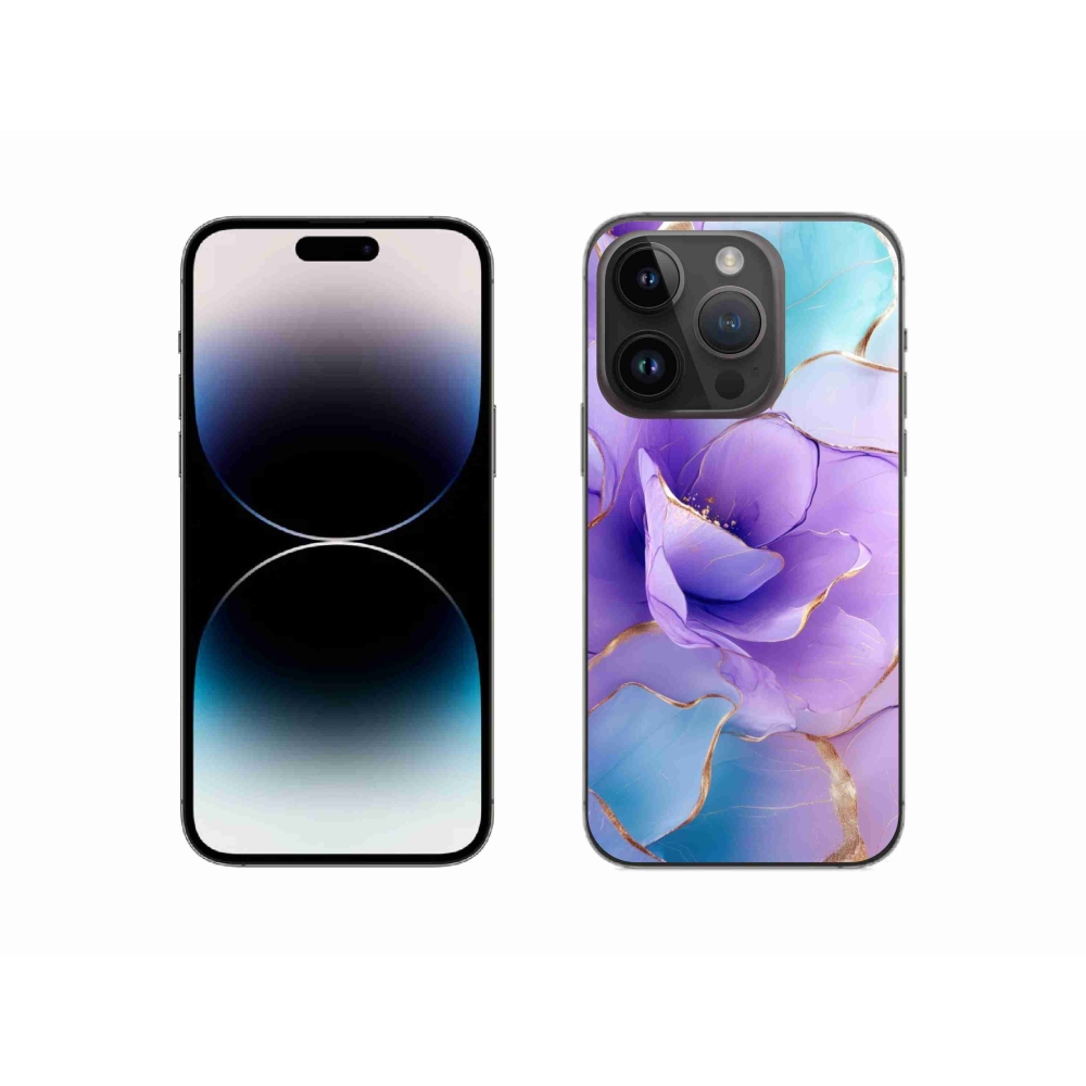 Gélový kryt mmCase na iPhone 14 Pro - abstraktný motív 52