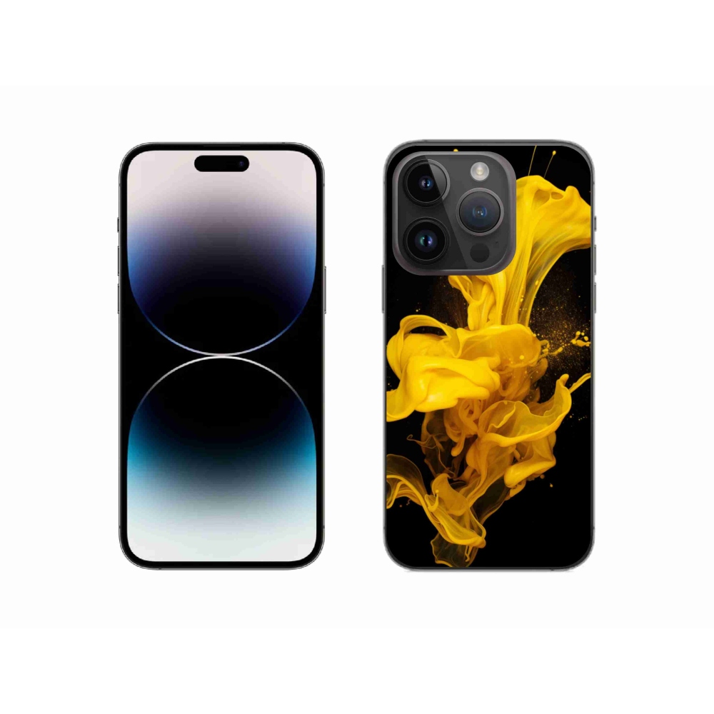 Gélový kryt mmCase na iPhone 14 Pro - abstraktný motív 56