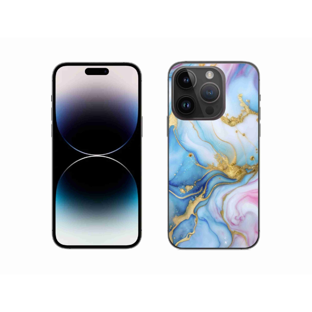 Gélový kryt mmCase na iPhone 14 Pro - abstraktný motív 61