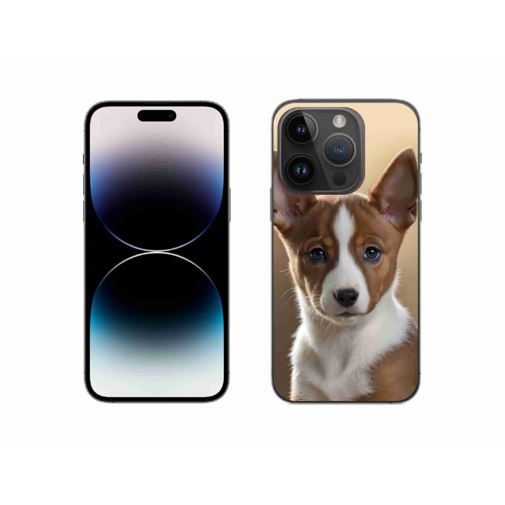Gélový kryt mmCase na iPhone 14 Pro - basenji