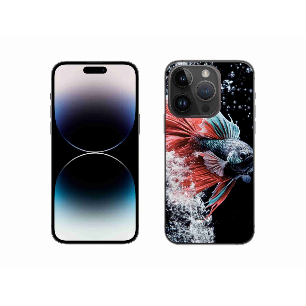 Gélový kryt mmCase na iPhone 14 Pro - bojovníčka pestrá
