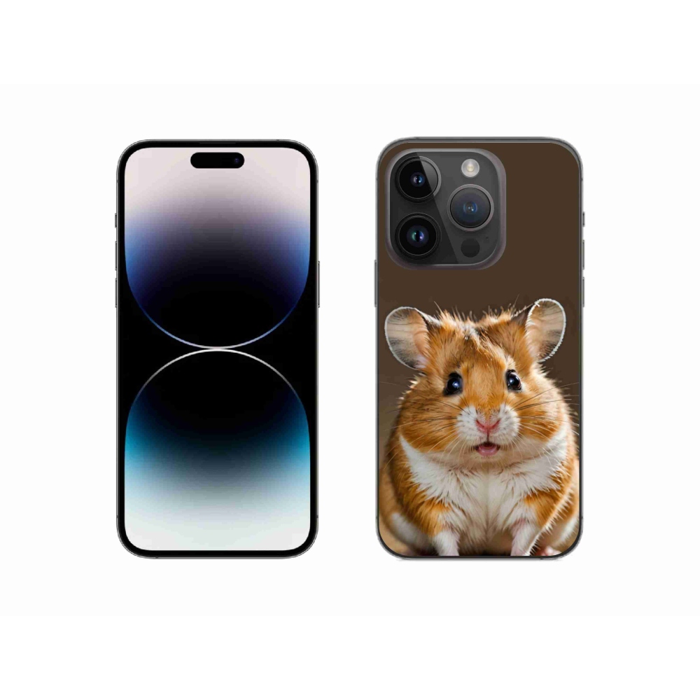 Gélový kryt mmCase na iPhone 14 Pro - škrečok