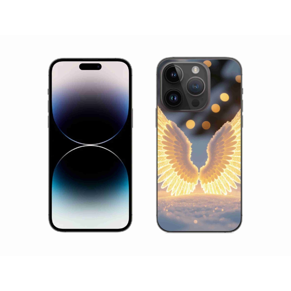 Gélový kryt mmCase na iPhone 14 Pro - krídla