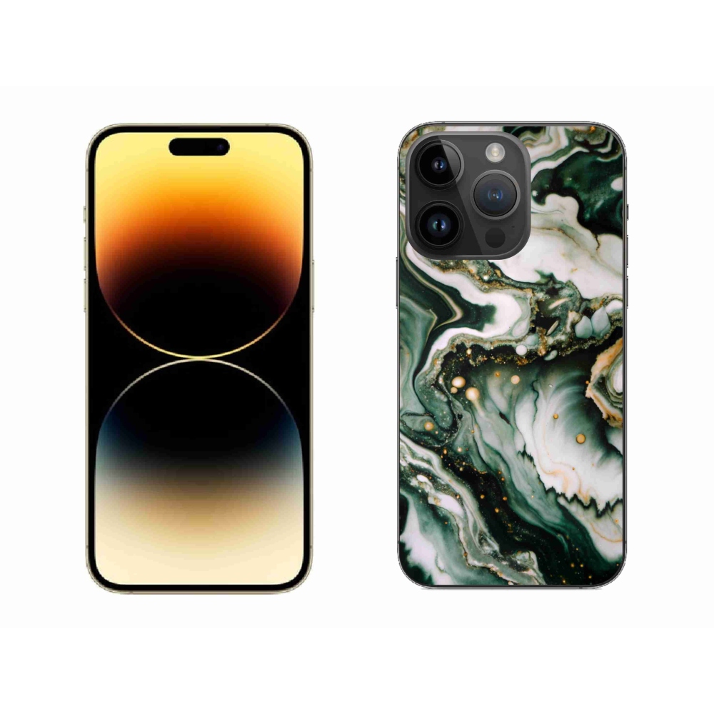 Gélový kryt mmCase na iPhone 14 Pro Max - abstraktný motív 38