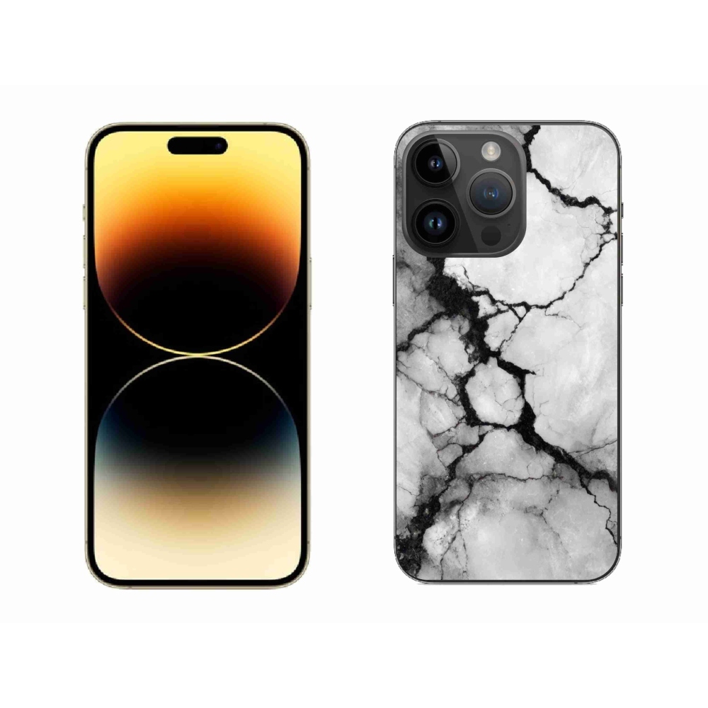 Gélový kryt mmCase na iPhone 14 Pro Max - abstraktný motív 50