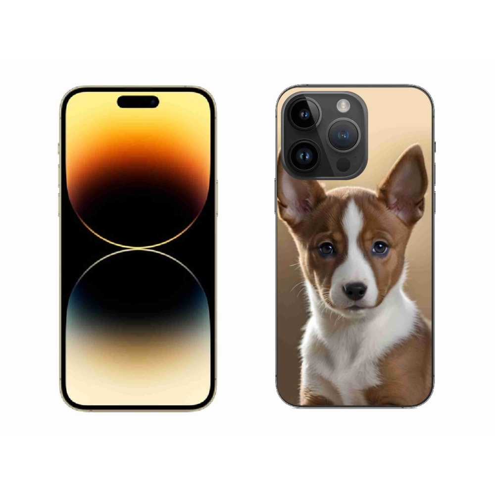 Gélový kryt mmCase na iPhone 14 Pro Max - basenji