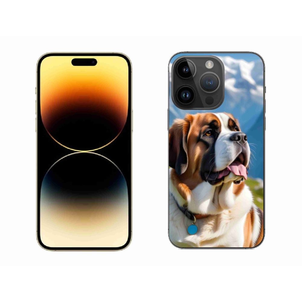 Gélový kryt mmCase na iPhone 14 Pro Max - bernardín