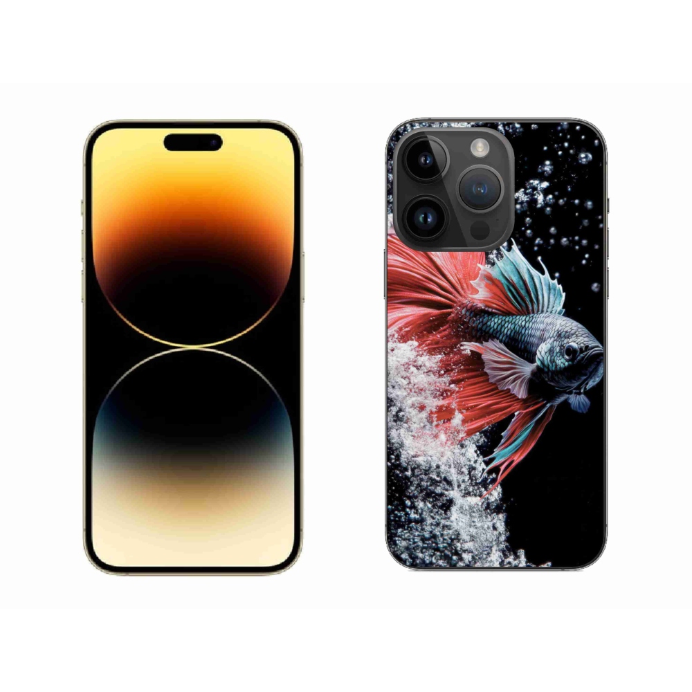 Gélový kryt mmCase na iPhone 14 Pro Max - bojovníčka pestrá
