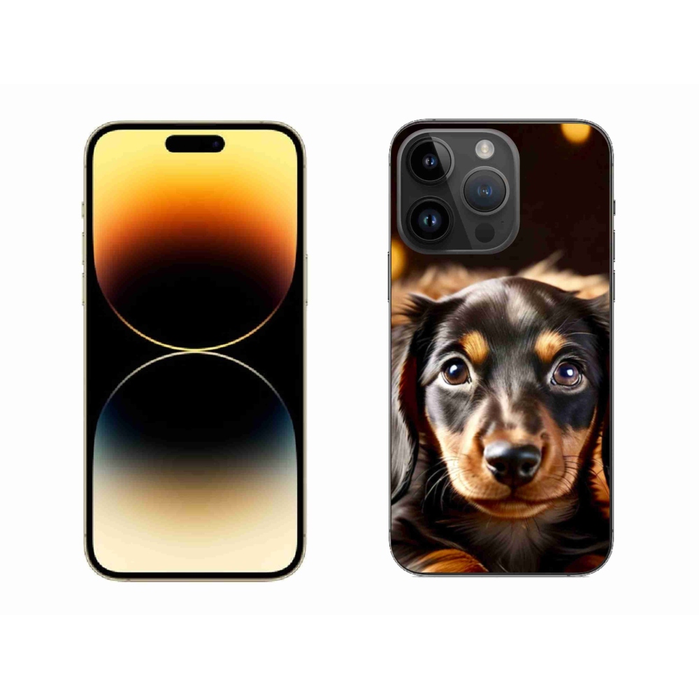 Gélový kryt mmCase na iPhone 14 Pro Max - jazvečík