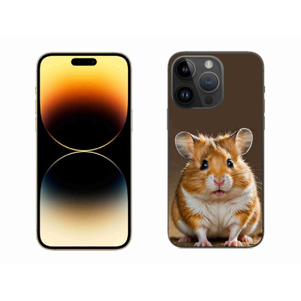 Gélový kryt mmCase na iPhone 14 Pro Max - škrečok