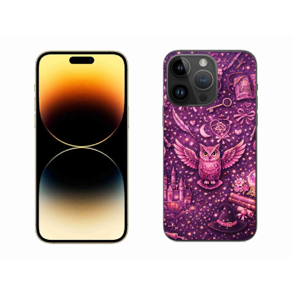Gélový kryt mmCase na iPhone 14 Pro Max - magický svet