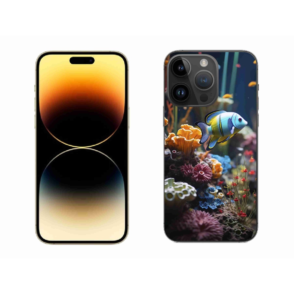 Gélový kryt mmCase na iPhone 14 Pro Max - morský svet 5
