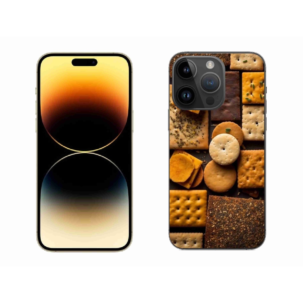 Gélový kryt mmCase na iPhone 14 Pro Max - sušienky