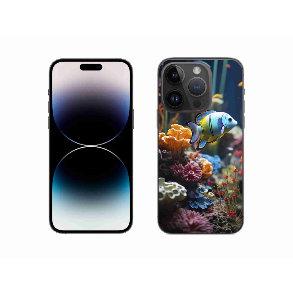 Gélový kryt mmCase na iPhone 14 Pro - morský svet 5