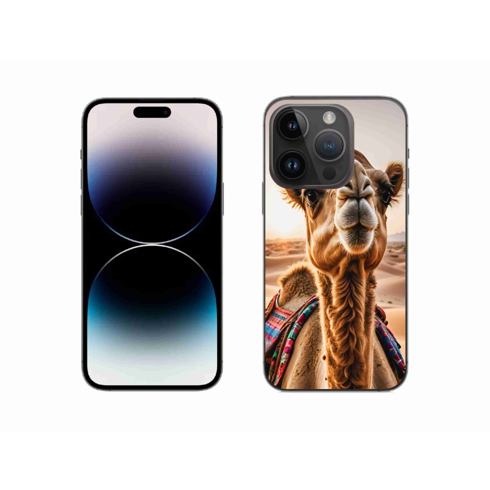 Gélový kryt mmCase na iPhone 14 Pro - ťava
