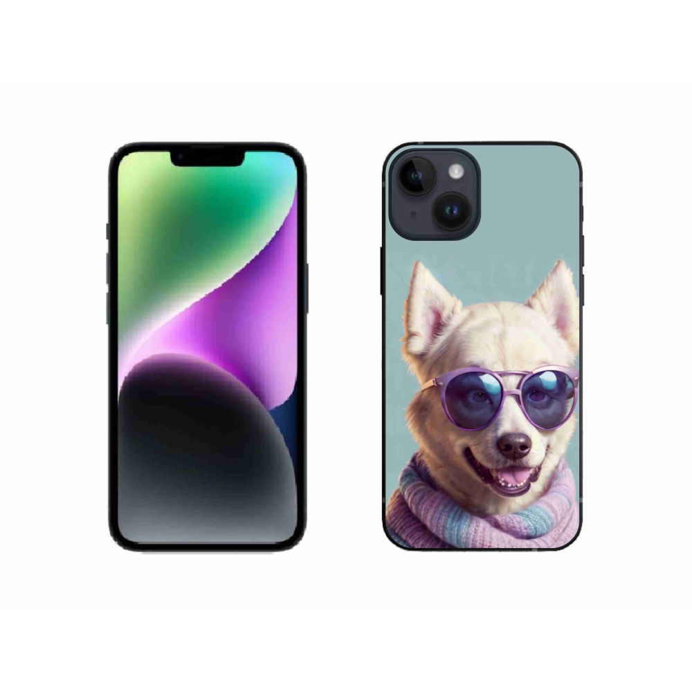 Gélový kryt mmCase na iPhone 14 - štýlový nemecký špic